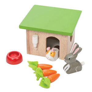 Σετ Bunny & Guinea της Le Toy Van, παιδικα παιχνιδια, εκπαιδευτικα παιχνιδια, παιχνιδια με σπιτια, κατασκευεσ για παιδια, κουκλοσπιτο, κουκλοσπιτα, κουκλόσπιτο, κουκλόσπιτα, ME045, le toy van, παιχνίδια le toy van