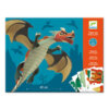 Djeco Κατασκευή δράκου σε χαρτί, dj 09677, paper toy dragon giant, djeco, kallitexnika
