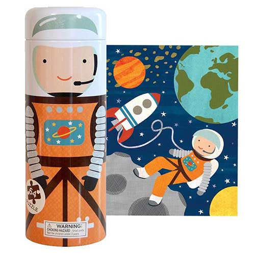 Petit Collage Παζλ - Κουμπαράς "Into Space" (64 τμχ), κουμπαρας, παιδικοι κουμπαραδες, κουμπαραδες, κουμπαρας αστροναυτης, παιδικά παζλ, παζλ για παιδιά, pazl, puzzle, puzzles, παιχνίδια με παζλ, παζλ games, παζλ για κορίτσια, παζλ για παιδιά, παιδικά παιχνίδια, δώρα, δώρο, επιτραπέζια, παιχνίδια για κορίτσια, παιχνίδια για αγόρια, petit collage, παζλ petit collage, παιχνιδια petit collage, PTC-448128