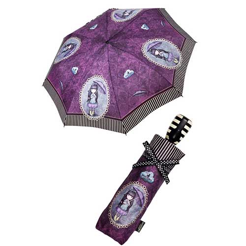 Santoro gorjuss Ομπρέλα σπαστή αυτόματη My umbrella, ομπρελα, ομπρελες, παιδικα αξεσουαρ, ομπρέλα τσέπης, ομπρέλες τσέπης, ομπρελεσ βροχησ, ομπρελες παιδικες, ομπρέλες παιδικές, παιδικες ομπρελες βροχης, φθηνες ομπρελες βροχης, παιδικες ομπρελες διαφανες, santoro, gorjuss, 76-0020-10