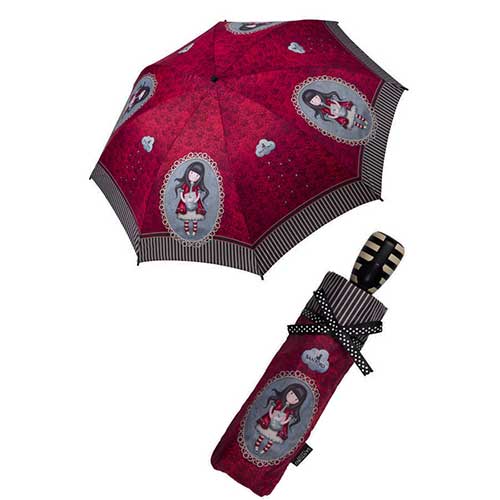 Santoro gorjuss Ομπρέλα σπαστή αυτόματη Tears, ομπρελα, ομπρελες, παιδικα αξεσουαρ, ομπρέλα τσέπης, ομπρέλες τσέπης, ομπρελεσ βροχησ, ομπρελες παιδικες, ομπρέλες παιδικές, παιδικες ομπρελες βροχης, φθηνες ομπρελες βροχης, παιδικες ομπρελες διαφανες, santoro, gorjuss, 76-0020-10