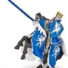 Papo Φιγούρα 'Ιππότης Δράκος μπλε με το Άλογο του ' 39387/39389