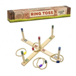ξυλινο παιχνιδι εξωτερικου χωρου ring toss της εταιρειας professor puzzle