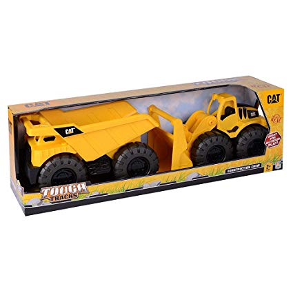 Toy state 82046 Construction Crew 2 - Pack Dump Truck and wheel Loader