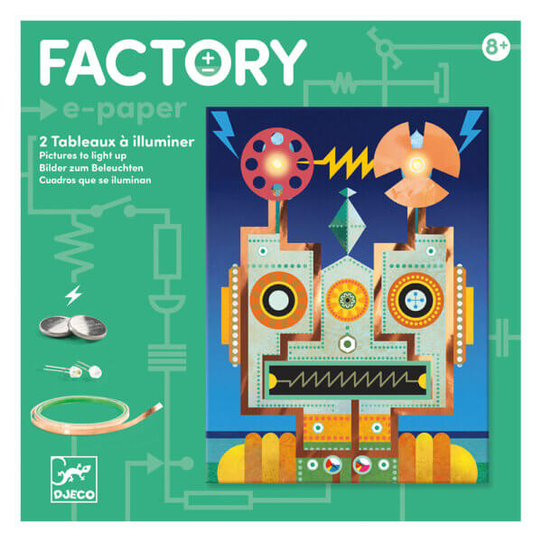 Djeco Κατασκευή Factory 'Ρομπότ' Κωδικός: 09313