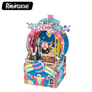 Robotime Μουσικό Κουτί Amusement Park Κωδ. AMD41