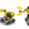 Mechanical Masters - Συναρμολογούμενο 2 in 1 Construction Excavator + Robot