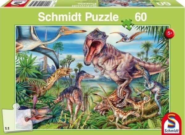 Puzzle Schmidt Δεινόσαυροι 60 τμχ. 56193