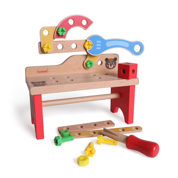 Wooden Toy Workbench iwood Κωδ. W13016