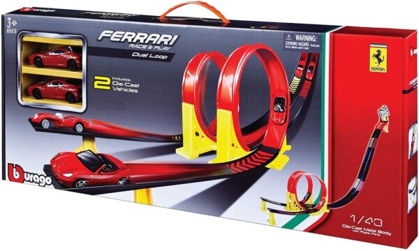 Bburago 1:43 Ferrari Race and Play Dual Loop 18/31216