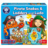 Orchard Toys Pirate Snakes and Ladders & Ludo Board Game Κωδ. ORCH040