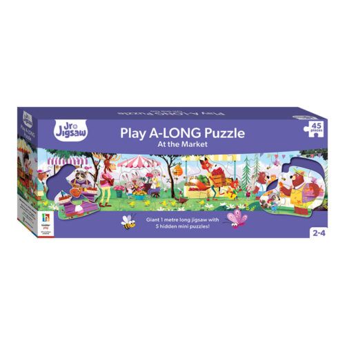 At the Market - Hinkler Puzzle 45pcs
