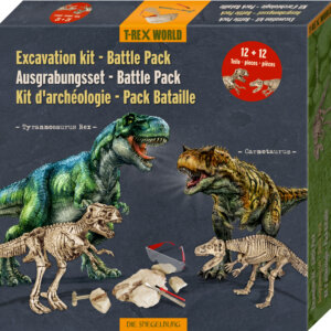 Σετ εκσκαφής Battle Pack - T-Rex + Carnotaurus 'die Spiegelburg' cop-17554