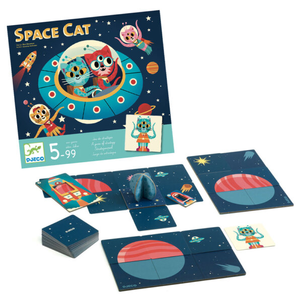 Djeco Επιτραπέζιο παιχνίδι δεξιοτήτων 'Space Cat' Κωδικός: 08597