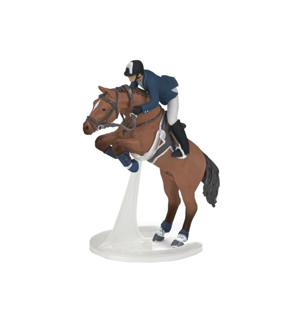 Φιγούρα Papo ‘Competition Horse with rider’ 51562