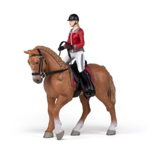 Papo Φιγούρα ‘Walking Horse with riding girl’ 51564