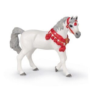 Φιγούρα Papo 'Αραβικό άλογο με κόκκινο φόρεμα παρέλασης' 51568