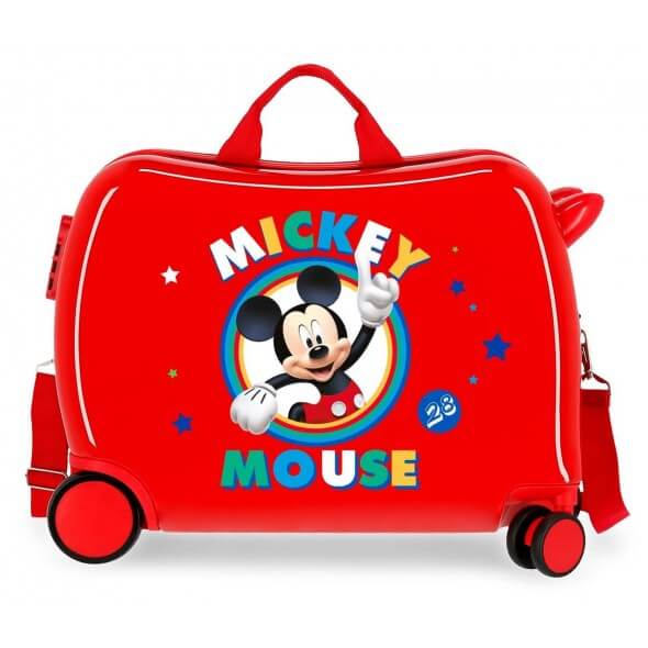 Disney Βαλιτσάκι παιδικό καμπίνας 38x50x20cm ABS σειρά Circle Mickey Red Κωδικός Προϊόντος: 2039822