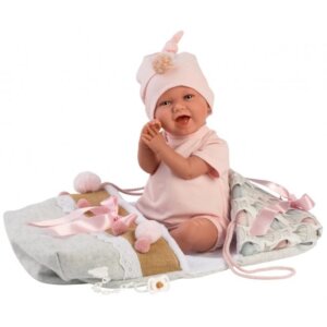 LLORENS 74024 "Real Looking" Baby Girl Toy Doll
