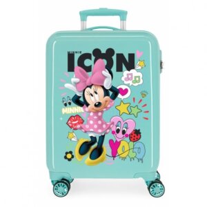 Disney Βαλίτσα 55x38x20cm ABS Minnie Icon Mint Κωδικός Προϊόντος: 2561763