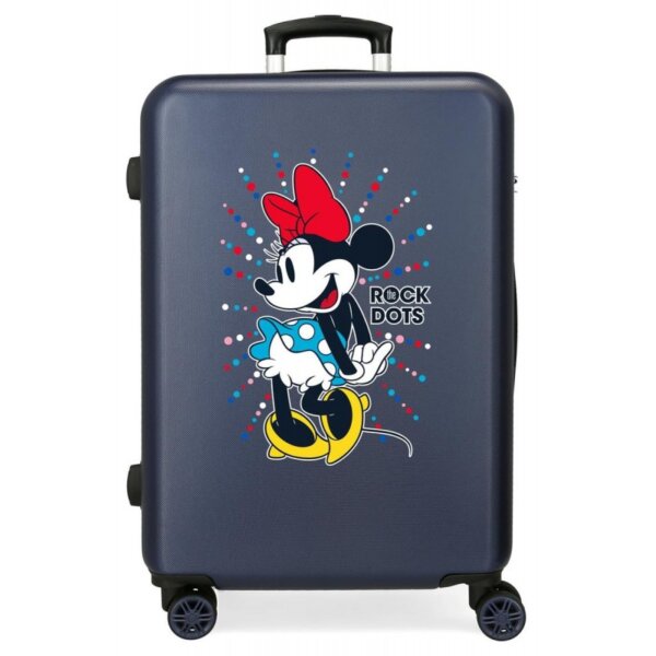 Disney Βαλίτσα μεσαία παιδική 65x46x23cm ABS Minnie Rock Dots Κωδικός Προϊόντος: 3051824