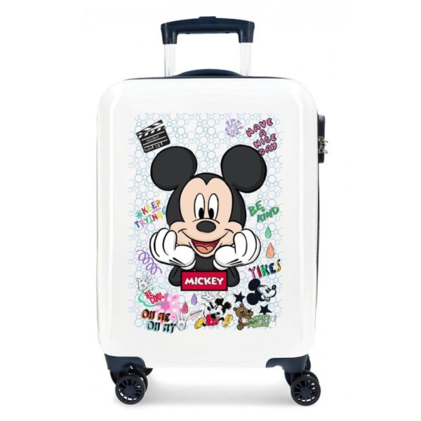 Disney Βαλίτσα καμπίνας παιδική 55x38x20cm σειρά Mickey Be Cool Κωδικός Προϊόντος: 2781721