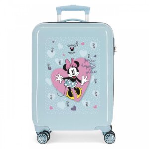 Disney Βαλίτσα καμπίνας 55x38x20cm σειρά Minnie My Happy Place Κωδικός Προϊόντος: 2791721