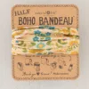 Natural Life Half Boho Bandeau Headband - Mandala Light Grey 66920