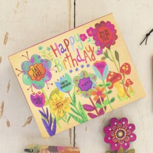 Natural Life - Happy Birthday Box- 63525