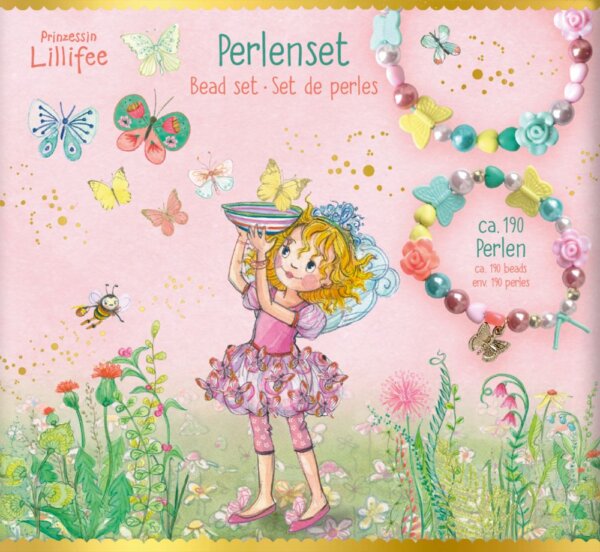 Σετ με χάντρες Princess Lillifee (Πεταλούδα) λουλούδια και πεταλούδες ' die Spiegelburg' 18349