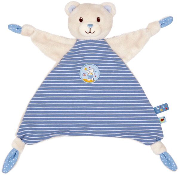 Comforter Teddy, γαλάζιο - BabyGlück 'die Spiegelburg' 18579