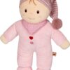 Κούκλα αγκαλιάς, ροζ - BabyGlück 'die Spiegelburg' 24x28cm 18588